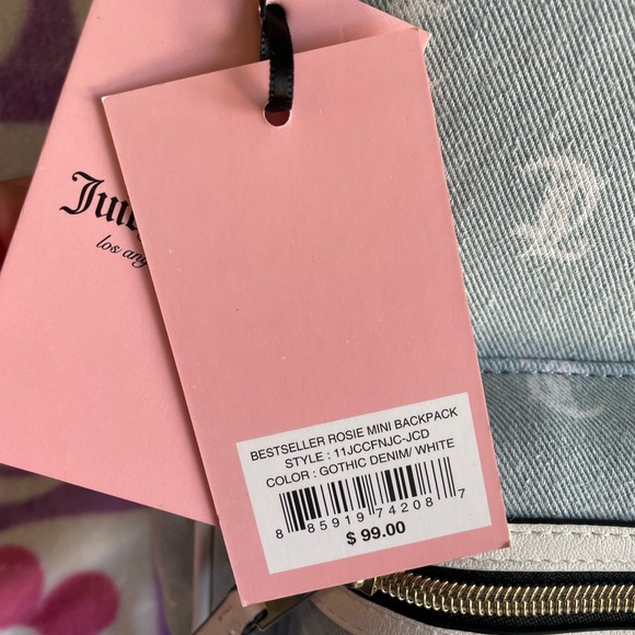 🌸Juicy Couture Denim Backpack🌸 - Picture 3 of 3